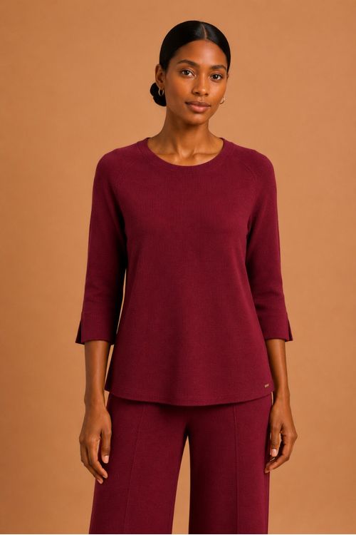 BLUSA HERITAGE IPANEMA RECORTE BORDO.
